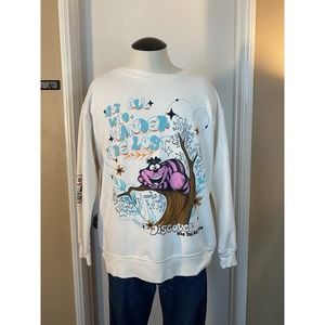 Walt Disney Cheshire‎ Cat Alice Wonderland vtg store world Disneyland XL